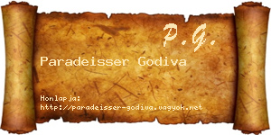 Paradeisser Godiva névjegykártya